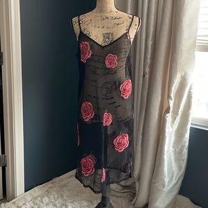F21 Rose Dress M